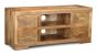 Light Mango Wood Media Unit