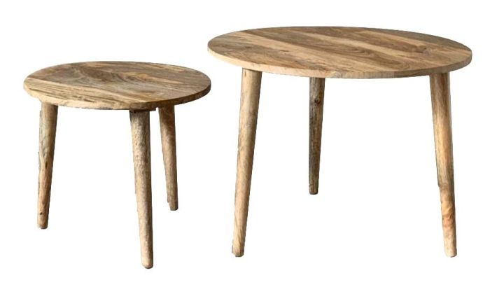 Light Retro Chic Nest of Tables - Last one remaining