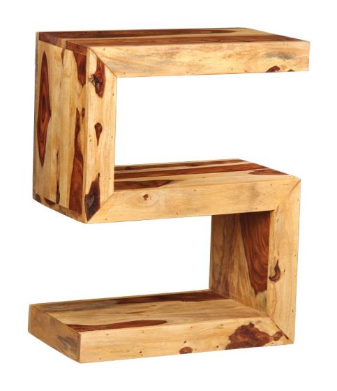 Cuba Light S Shaped Side Table