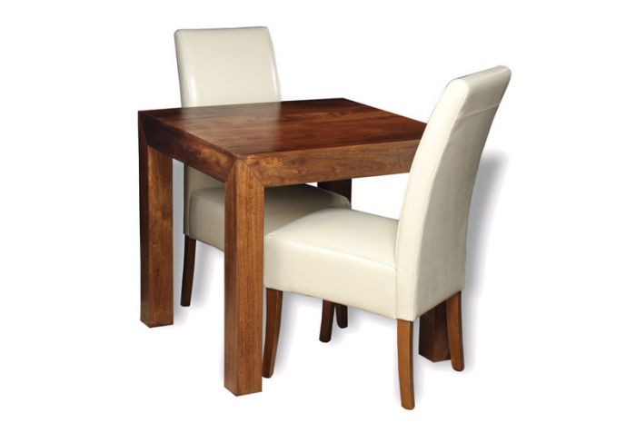 Small Dakota Dining Table & 2 Madrid Chairs : Madrid - Cream