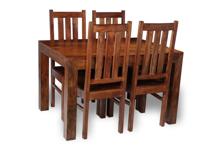 Dakota 120cm Dining Table & 4 Dakota Chairs