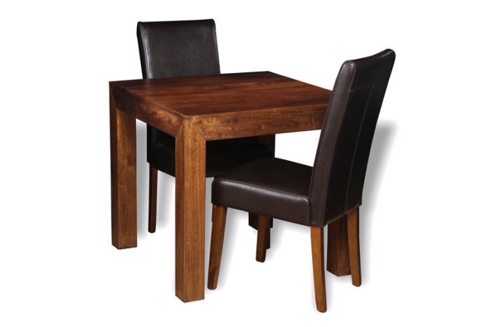 Extra Small Dakota Dining Table & 2 Barcelona Chairs