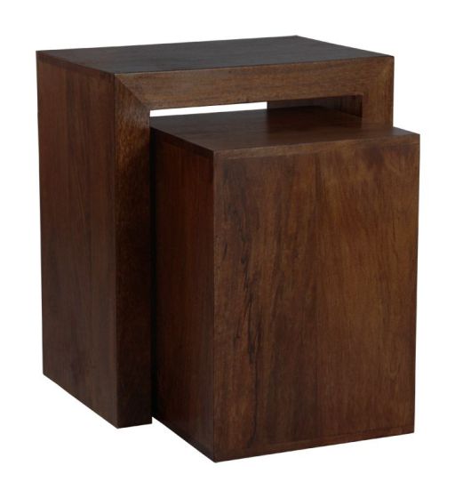 Mango Wood Cube Nest