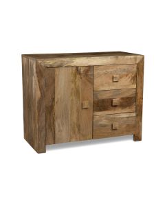 Light Dakota 96cm Mango Wood Sideboard