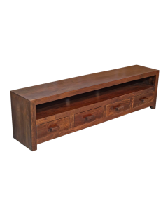 Cuba Mango - Honey -  200cm 4 Drawer TV Unit - Due 25th July