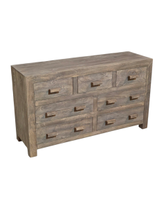 Cuba Natural 7 Drawer Chest - In Stock