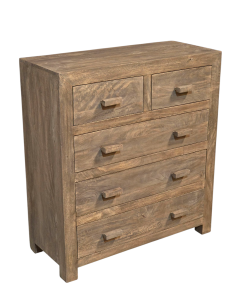 Cuba Mango - Natural - Large Chest of Drawers - In Stock