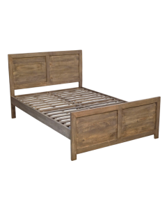 Cuba Mango Wood Natural Bed Frame (3 Sizes) - In Stock