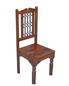 Jali Mango - Honey Dining Chair -  In Stock