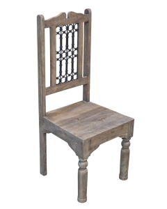 Jali Mango - Natural Dining Chair -  In Stock