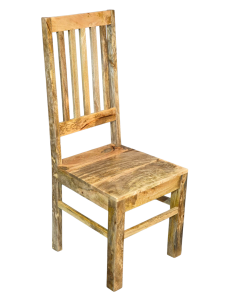 Jali Mango - Light High Back Slatt Chair -  In Stock