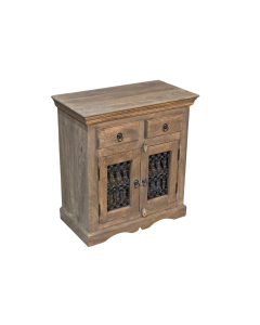 Jali Sheesham  - Natural - 75cm Sideboard -  In Stock