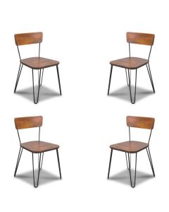 Set of 4 Vintage Dining Chairs
