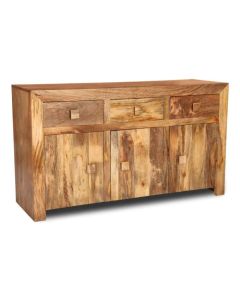 Ex-display Light Dakota 140cm 3 Cupboard Sideboard