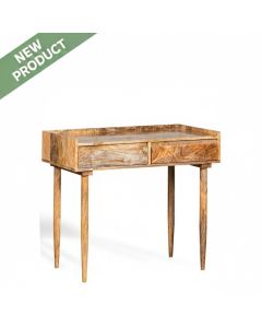 Scandi Mango 2 Drawer Console Table