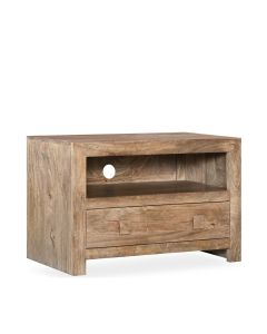 Oak Stain Dakota 85CM 1 Drawer TV Unit