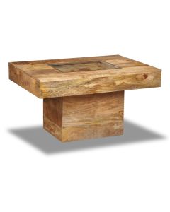 Light Dakota Small Pebble Coffee Table