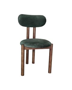 Aspen Green Velvet Dining Chair