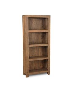 Cube Sheesham - Natural - Bookcase - In Stock-Natural