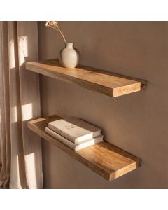 Light Dakota Large Floating Shelf