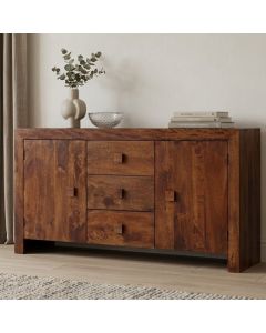 40N - Dakota Mango Wood 135CM Sideboard