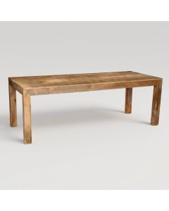 SOLID MANGO WOOD DINING TABLE 220CM