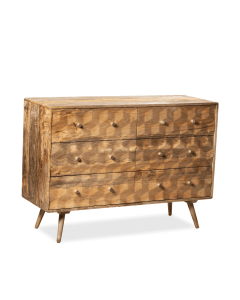 Geo Light Mango 120cm Chest of Drawers