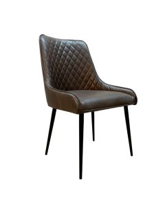 Henley Faux Leather Dining Chair - In Stock
