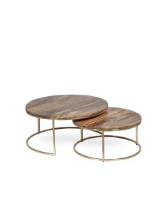 INDG23 - Industrial Gold Stools