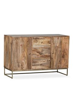 Industrial Gold 135cm Sideboard - Due 13th March