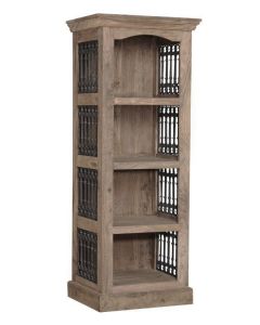 Jali Mango - Natural Bookcase - In Stock