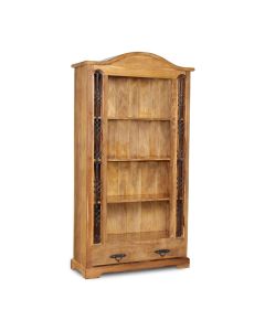 Jali Mango - Light 1 Drawer 90cm Bookcase