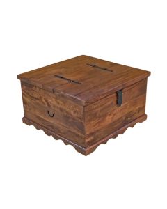 Jali Mango - Honey Square Trunk Coffee Table 
