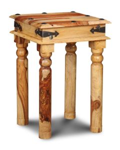 Jali Sheesham - Lamp Table-Light