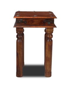 Jali Sheesham - Lamp Table - In Stock