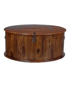 Jali Mango - Honey Round Trunk Coffee Table - Due 13th January