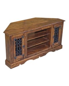 Jali Corner TV Unit