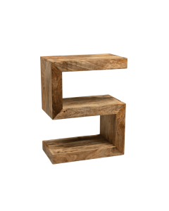 Light Dakota S Shaped Side Table - In Stock