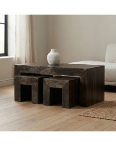 Mango Wood Walnut 100cm Long John - In Stock