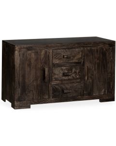 Mango Wood Walnut 134cm Sideboard - Due 7th September