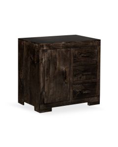 Mango Wood Walnut 80cm Sideboard - Due 23rd September