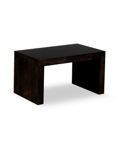 Mango Wood Walnut 85cm Open Coffee Table - In Stock 