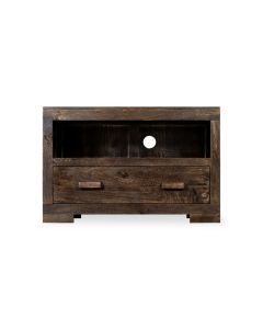 Mango Wood Walnut 85cm TV Unit - Due 30th November