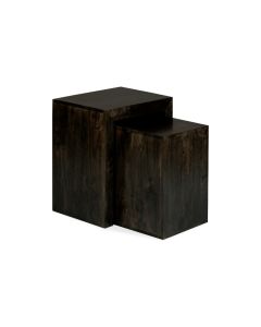 Mango Wood Walnut Cube Nest