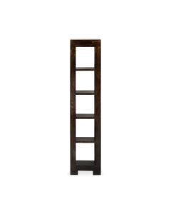 Mango Wood Walnut DVD/CD Storage Unit 