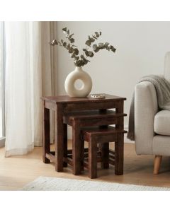 Mango Wood Nest of Tables