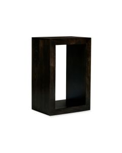 Mango Wood Walnut Rectangular Cube