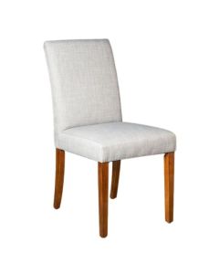 Ex Display Milan Fabric Dining Chair (T518) - One Available