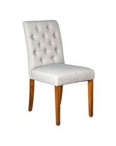 Milan Button Fabric Chair