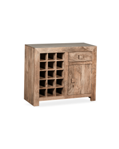 Oak Dakota 89cm Wine Rack